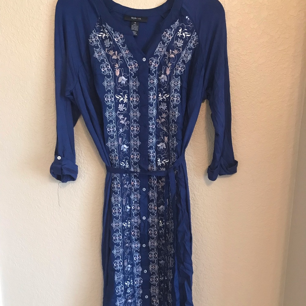 Knee length dress